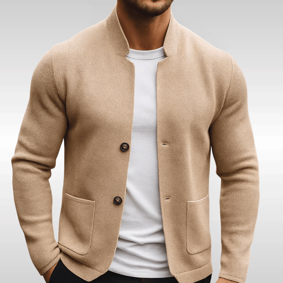 Zane - Textured Knit Vest