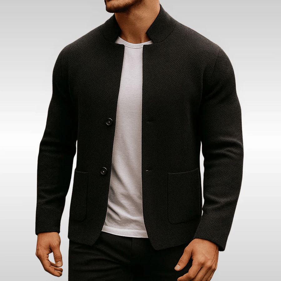 Zane - Textured Knit Vest