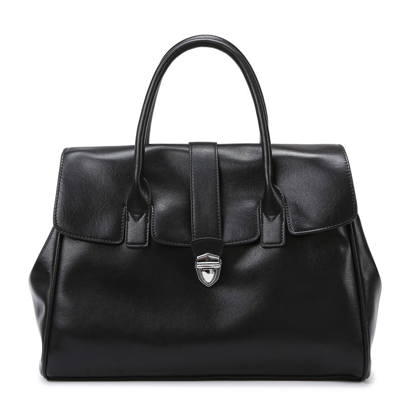 Élodie Large Faux Leather Handbag
