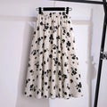 Renata Floral Chiffon Midi Skirt