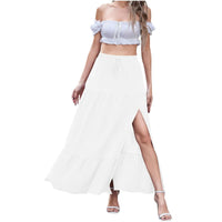 Paris Flowy Chiffon Maxi Skirt