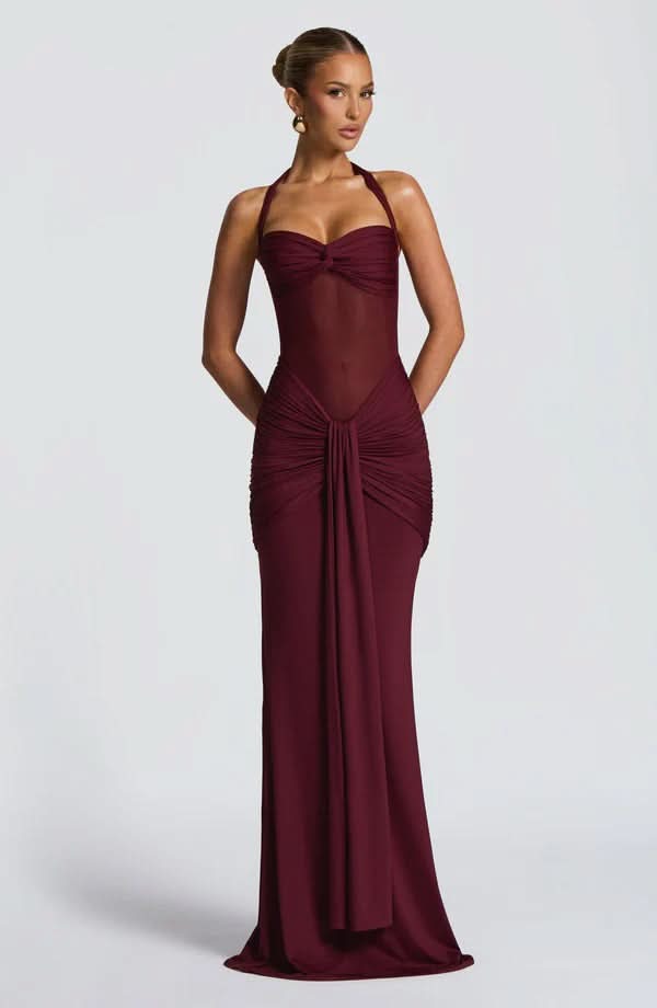 VIXEN | MAXI DRESS Dark Red