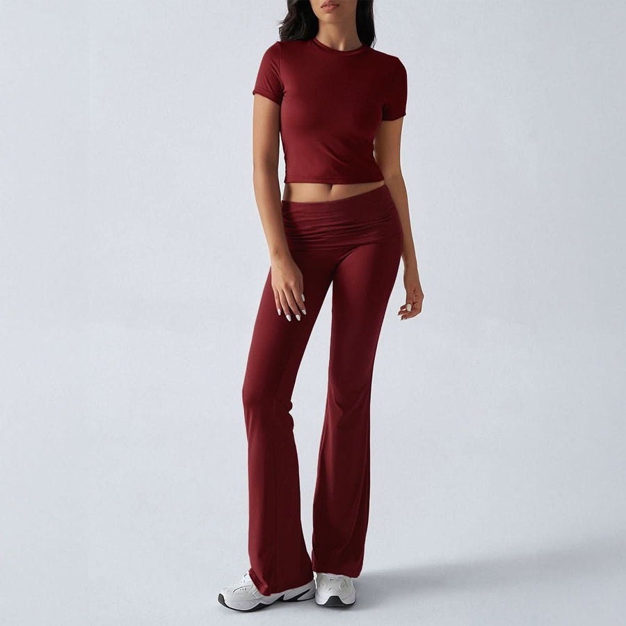 Riley Ruched Flare Set