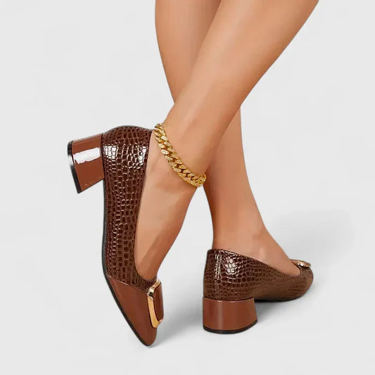 Olyzabeth | Comfortable Loafers Brown