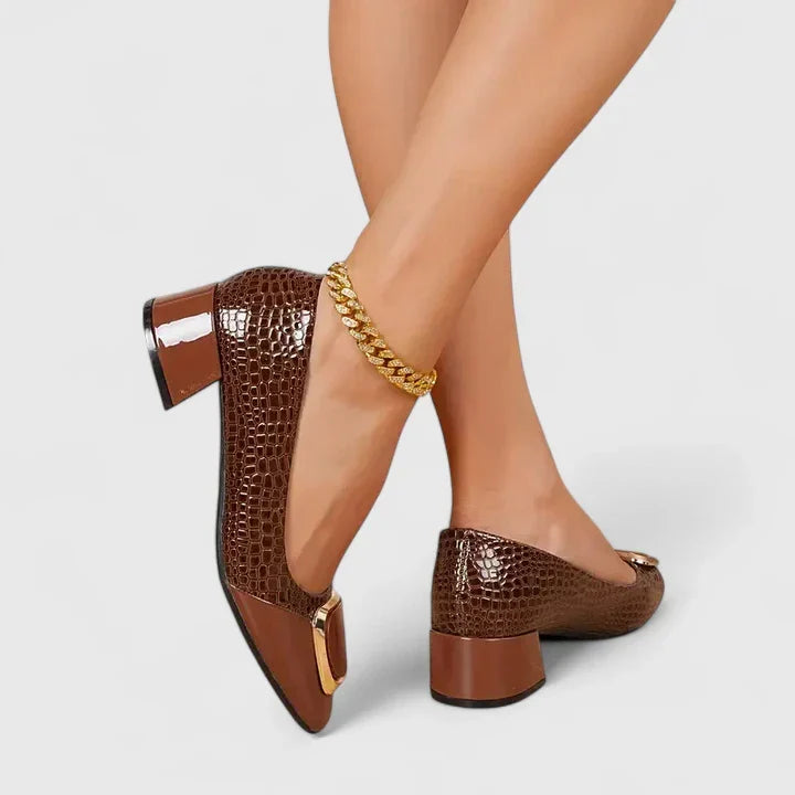 Olyzabeth | Comfortable Loafers Brown