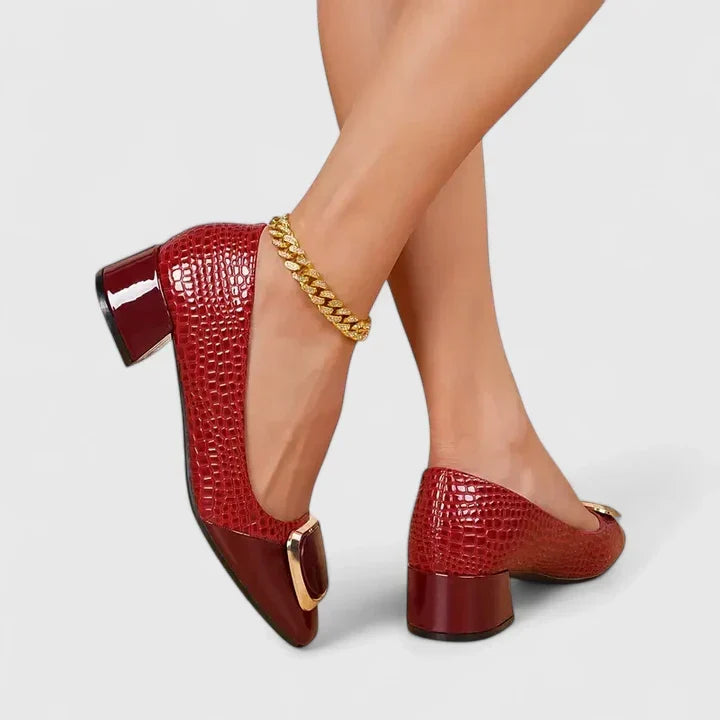Olyzabeth | Comfortable Loafers Bordeaux