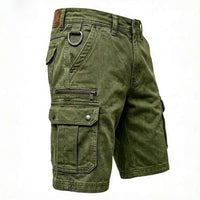 Blaine - Functional Denim Cargo Shorts