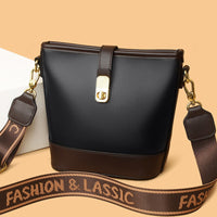 Mireia Leather-Effect Bucket Bag