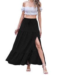 Paris Flowy Chiffon Maxi Skirt