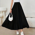 Clara Pleated Maxi Skirt
