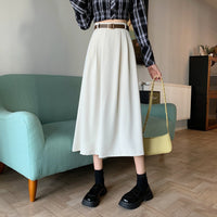 Mireille Paneled Flared Midi Skirt