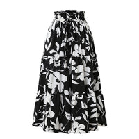 Camila Floral Pleated Midi Skirt
