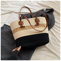 Woven Summer Shopper Bag - Loretta