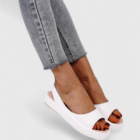 Emrynn | Orthopedic Sandals White