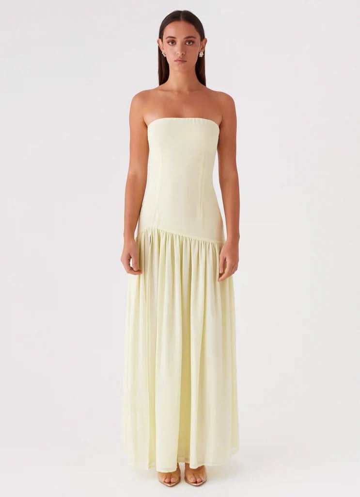 DINA | MAXI DRESS Yellow