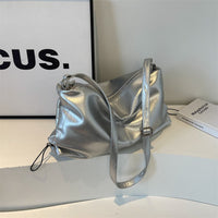 Léa Lightweight Leather-Effect Shoulder Bag