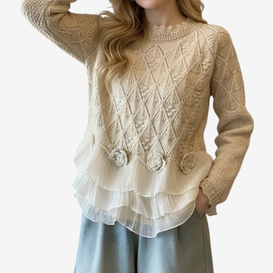 Mallory – Textured Knit Sweater