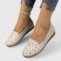 Imogen | Women's Perforated Slip-On Flats