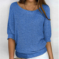 Ingrid | Women's V-Neck Long Sleeve Knit Sweater