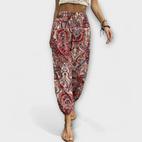 Ioana | Women's Boho Printed Harem Pants