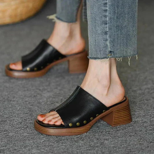 Iphigenia | Women's Platform Mule Sandals