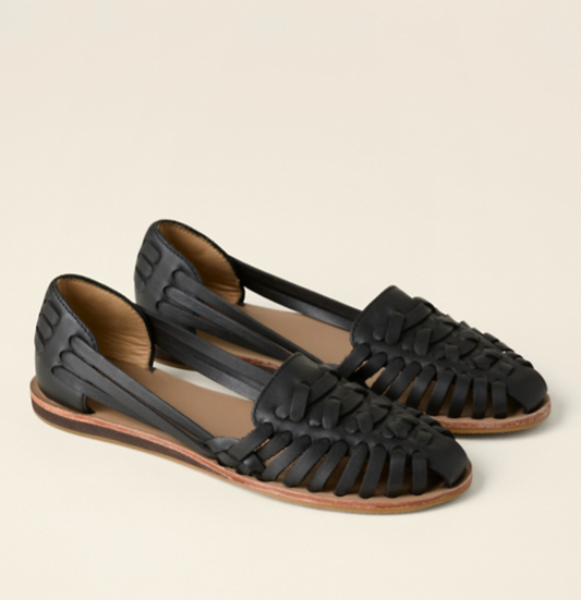 Isadora | Women's Closed Toe Woven Flat Sandal