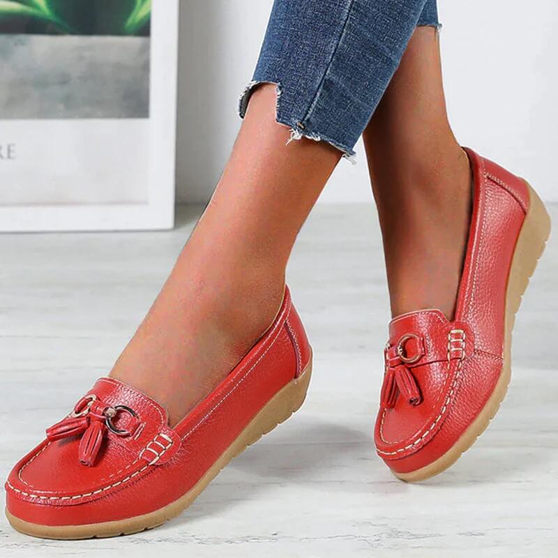 Isadora | Women's Tassel Flat Loafers