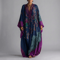 Iseult - Japanese Plum Blossom Maxi Dress