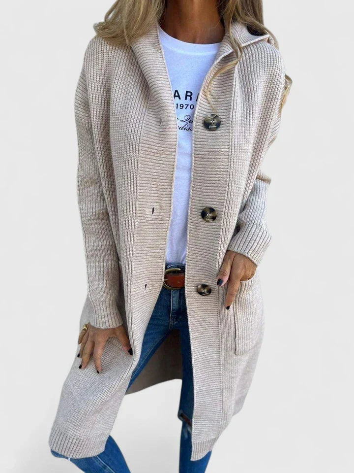 Giulyanrah | Comfortable Cardigan Beige