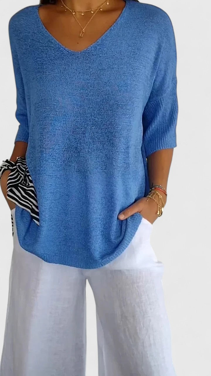 Sonylah | Comfortable Top Blue