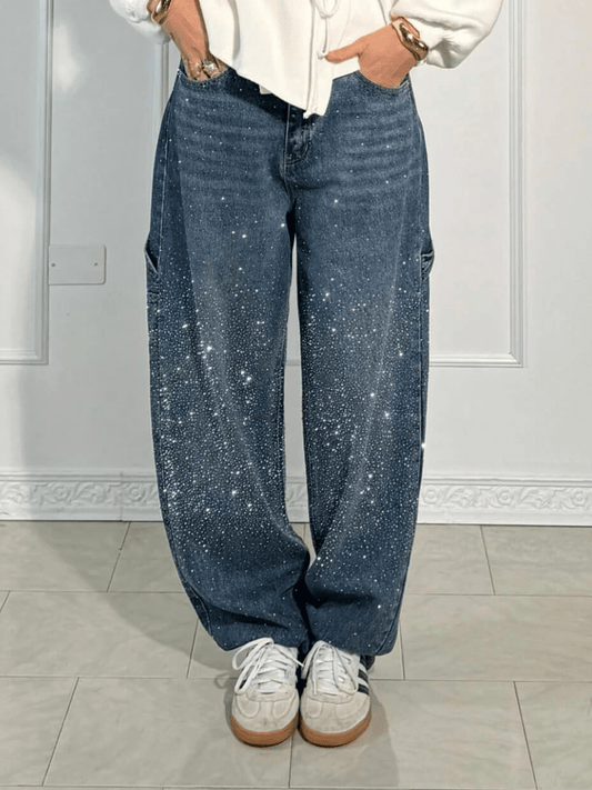 Tae | Sophisticated Pants Dark Blue