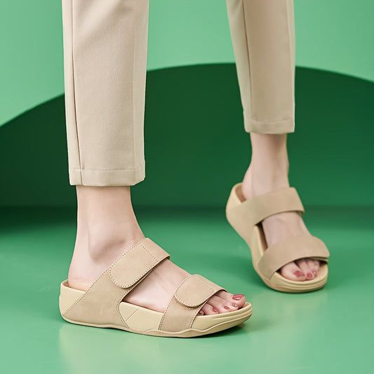 Junissa | Women's Adjustable Strap Velcro Sandals
