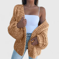 Yvanderliah | Comfortable Cardigan Brown