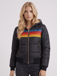 Annika Bomber Jacket - Black