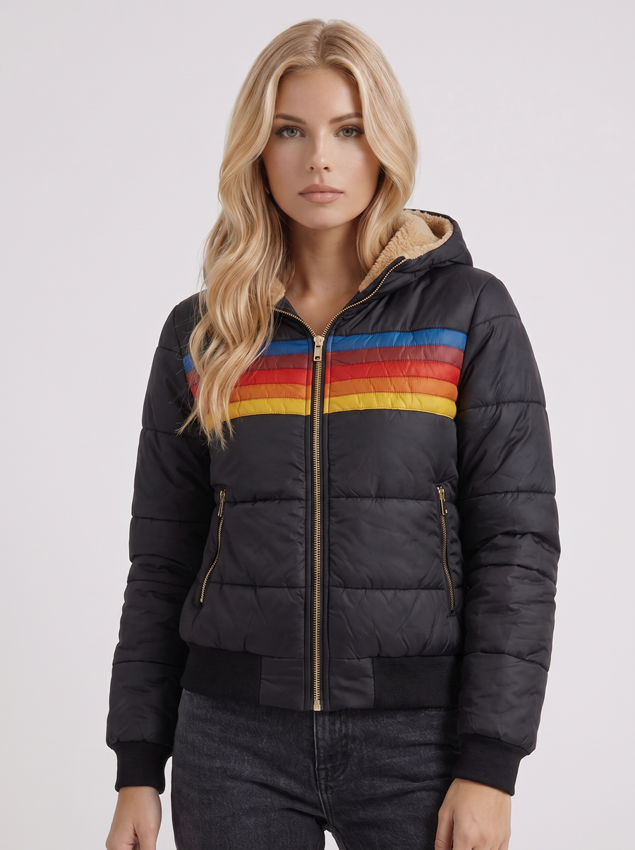 Annika Bomber Jacket - Black
