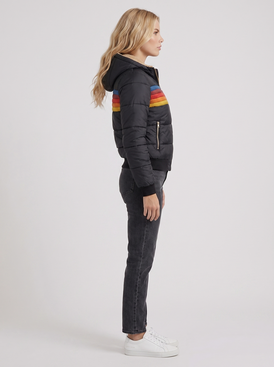 Annika Bomber Jacket - Black