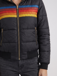 Annika Bomber Jacket - Black