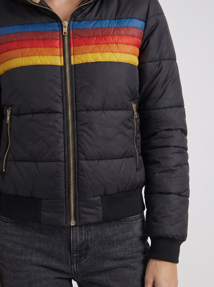 Annika Bomber Jacket - Black