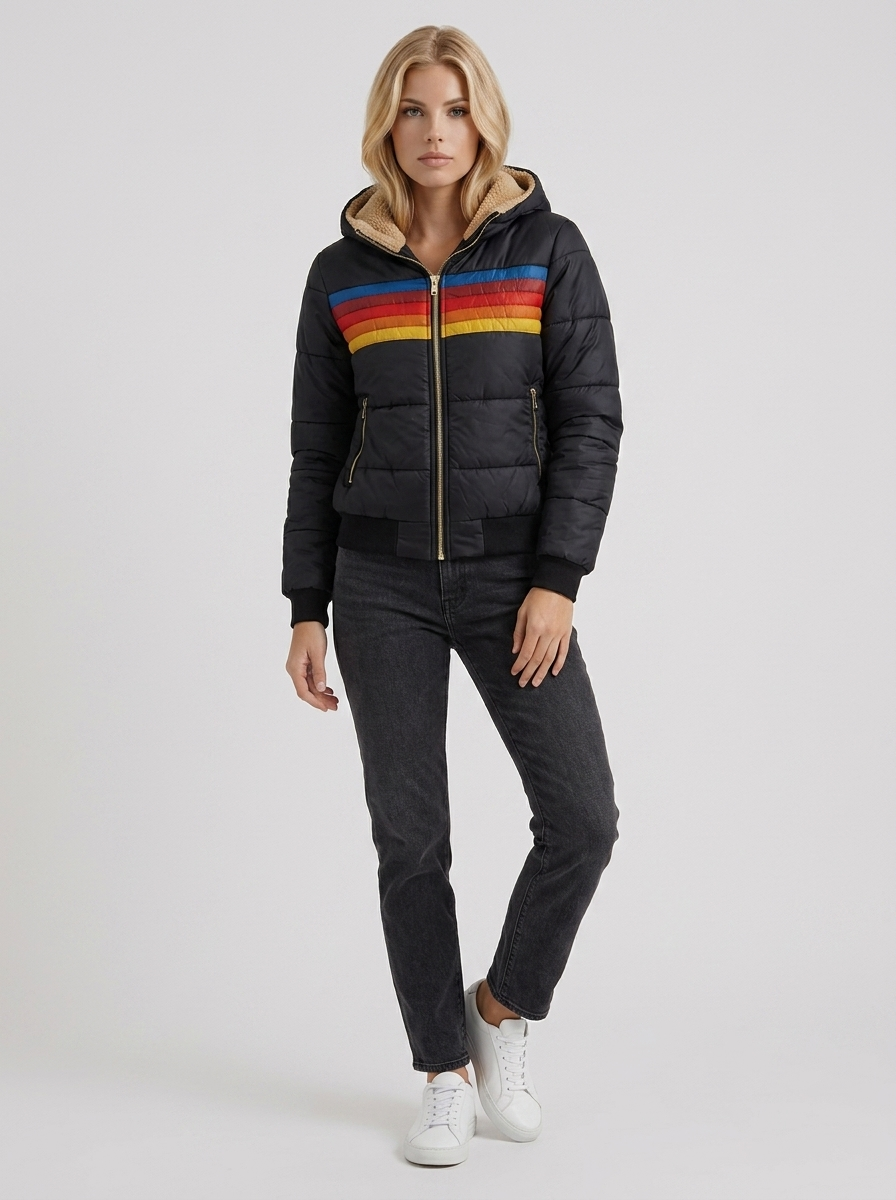 Annika Bomber Jacket - Black