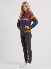 Annika Bomber Jacket - Navy Blue
