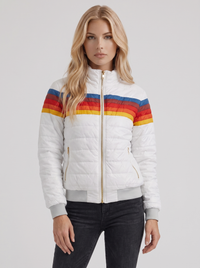 Annika Bomber Jacket - White