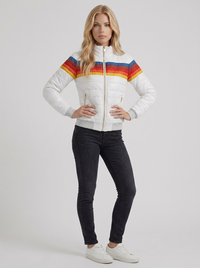 Annika Bomber Jacket - White