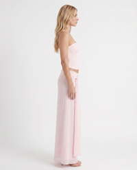 Charlotte Wrap Skirt Set - Blush