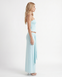 Charlotte Wrap Skirt Set - Mist