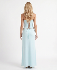 Charlotte Wrap Skirt Set - Mist