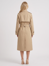 Edie Belted Coat - Beige