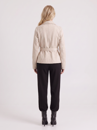 Hattie Shawl Jacket - Beige