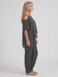 Ines Pants Set - Black