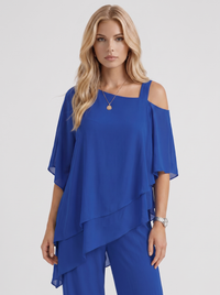 Ines Pants Set - Blue
