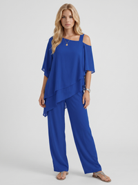 Ines Pants Set - Blue